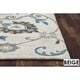 preview thumbnail 8 of 28, Alora Decor Napoli Hand-tufted Floral Scrollwork Wool Rug
