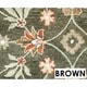 preview thumbnail 13 of 28, Alora Decor Napoli Hand-tufted Floral Scrollwork Wool Rug