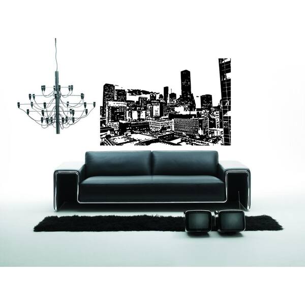 Houston City Sights Wall Art Sticker Decal Overstock 11341649