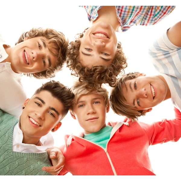 1D ワンダイレクション　アート　絵画　ONE DIRECTION One Direction Circle Wall Mural - Bed Bath & Beyond - 11341887