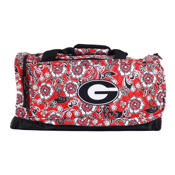 georgia bulldog duffle bag