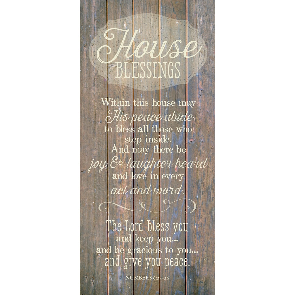 Dexsa House Blessing New Horizons Wood Plaque