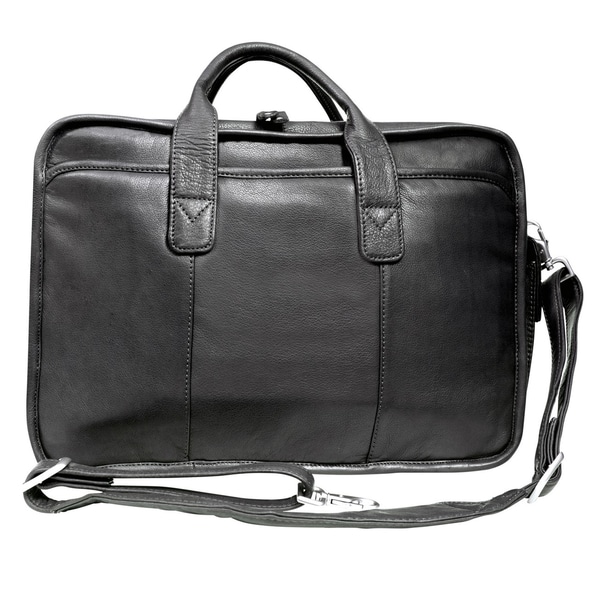 Canyon Outback Leather Glacier Canyon 16-inch Slim-Line Briefcase ...