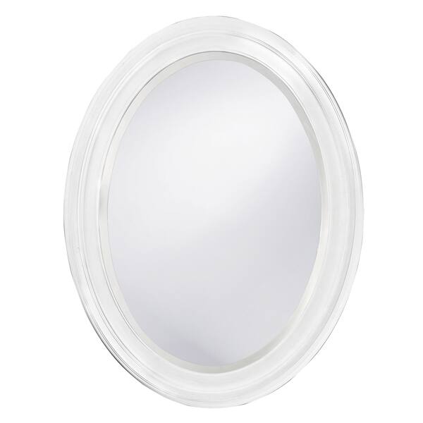 slide 10 of 9, George White Wall Mirror White