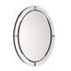 preview thumbnail 4 of 3, Allan Andrews Beveled Oval Mirrored Frame Opal Accent Wall Mirror - 16" H x 12" W x 1" D