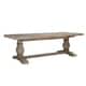 preview thumbnail 4 of 21, Kosas Home Caleb Reclaimed Pine Dining Table, Distressed Brown