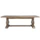 preview thumbnail 3 of 21, Kosas Home Caleb Reclaimed Pine Dining Table, Distressed Brown