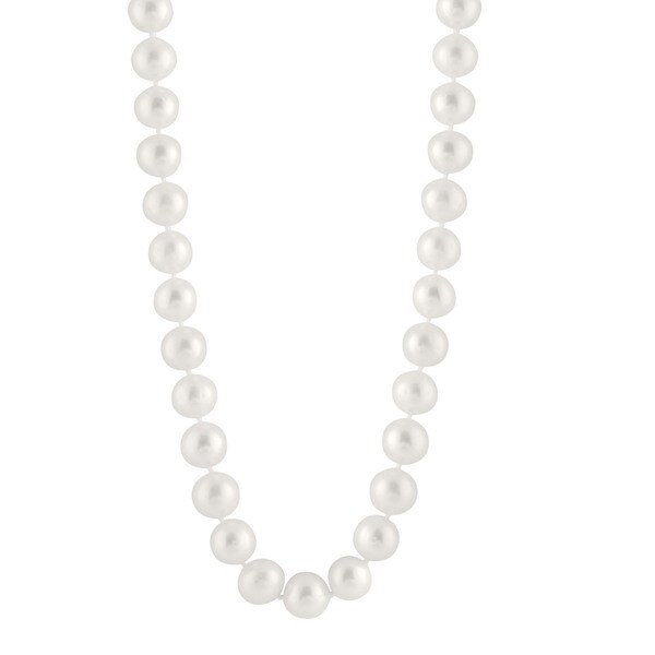 Overstock sales pearl necklace