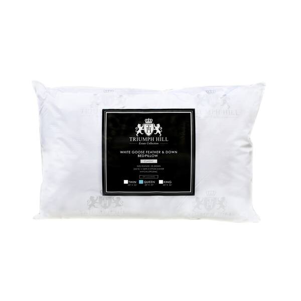 Triumph Hill Feather and Down Bed Pillow - Bed Bath & Beyond - 11345265