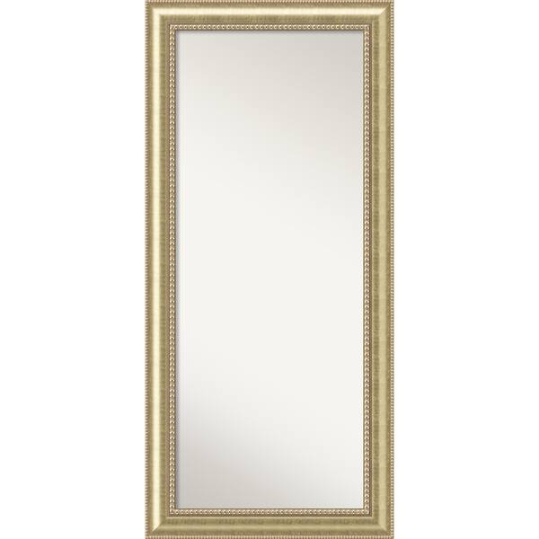 The Gray Barn Autumn Avenue Champagne Wood Floor Leaner Mirror 31 X 67 Inch Overstock 11345276