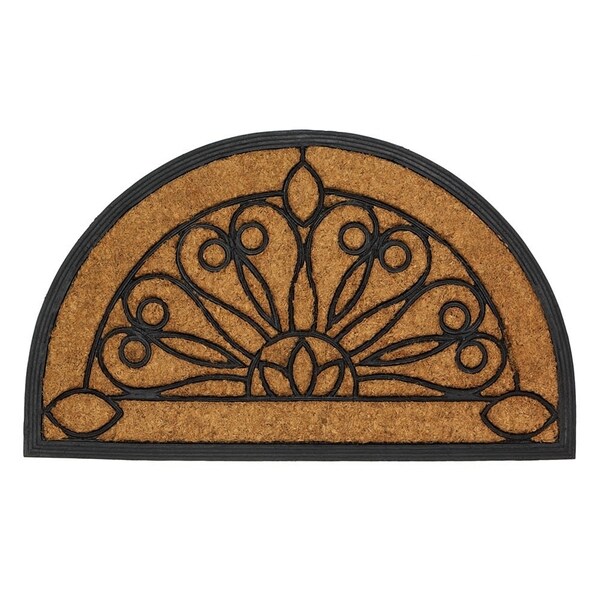 Shop Alpine Half Round Door Mat Overstock 11345543