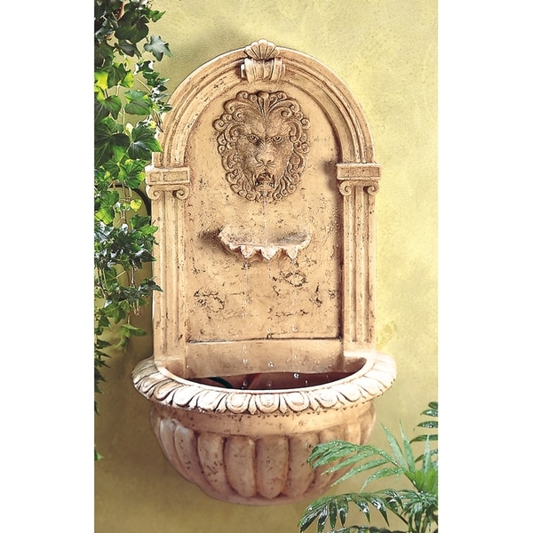 Sandstone Lion Face Wall Fountain Free Shipping Today Sandstone Lion Face Wall Fountain Free Shipping Today 11345606