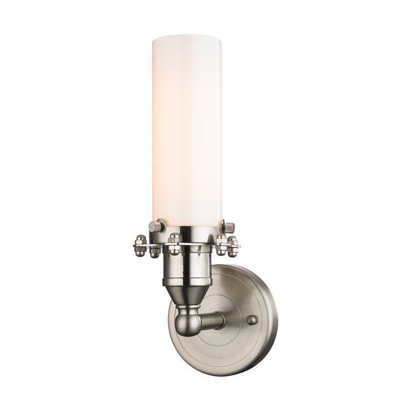 Elk Fulton 1-light Wall Sconce in Satin Nickel