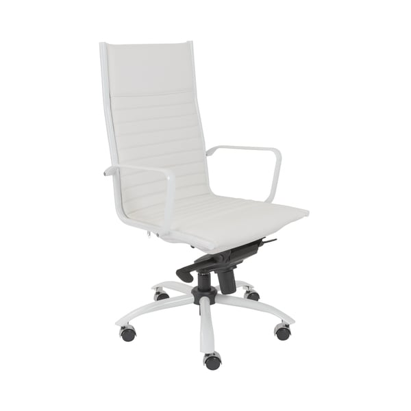 Shop Euro Style White Dirk Pc Hb Office Chair Ships To Canada