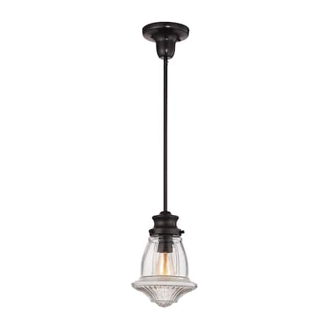 Elk Schoolhouse pendants 1-light LED Pendant in Oil Rubbed Bronze