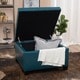preview thumbnail 11 of 18, Cortez Faux Leather Storage Ottoman by Christopher Knight Home