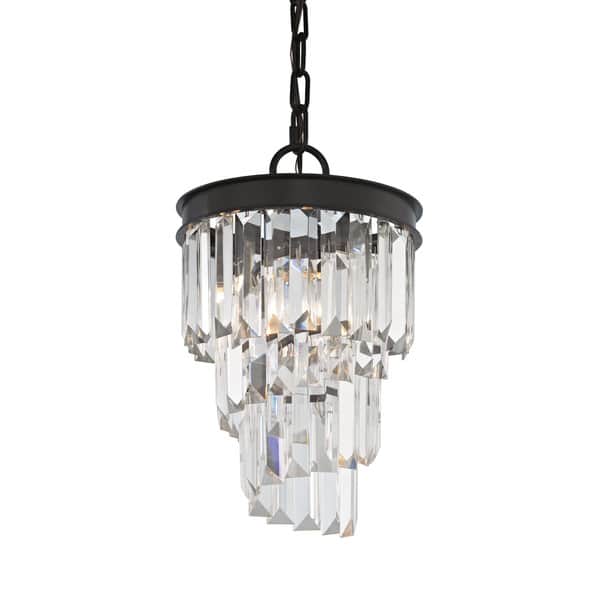 slide 2 of 2, Elk Palatial 1-light LED Pendant in Oil Rubbed Bronze