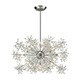 preview thumbnail 1 of 0, Elk Home Snowburst Chrome With Crystal Beads 15 Light Chandelier