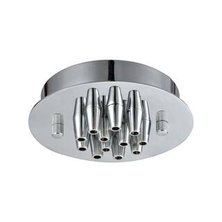 Elk Home Pendant Options Polished Chrome Metal Nesting Pan - Polished Chrome