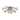 Elk Home Starburst Polished Chrome Crystal 8 Light Semi Flush Mount