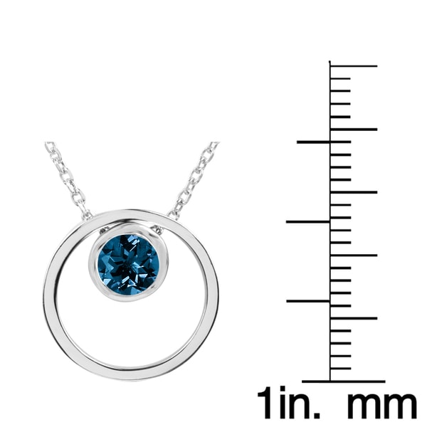 2 Extender 18 Sterling Silver Cushion Cut Pendant Necklace