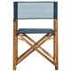 Safavieh Outdoor Living Laguna Blue Director Chair (Set of 2) - Thumbnail 3
