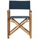 Safavieh Outdoor Living Laguna Blue Director Chair (Set of 2) - Thumbnail 6