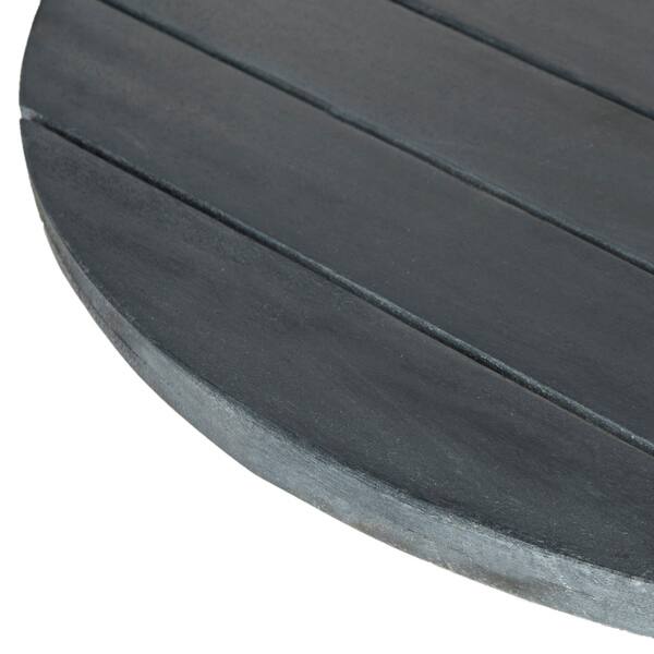 Safavieh Arcata Outdoor Ash Grey Round Table 35 4 X Safavieh Arcata Outdoor Ash Grey