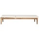 Safavieh Outdoor Living Azusa Brown/ Beige Sunlounger - 23.6" x 74.4" x 15.4" - Thumbnail 3