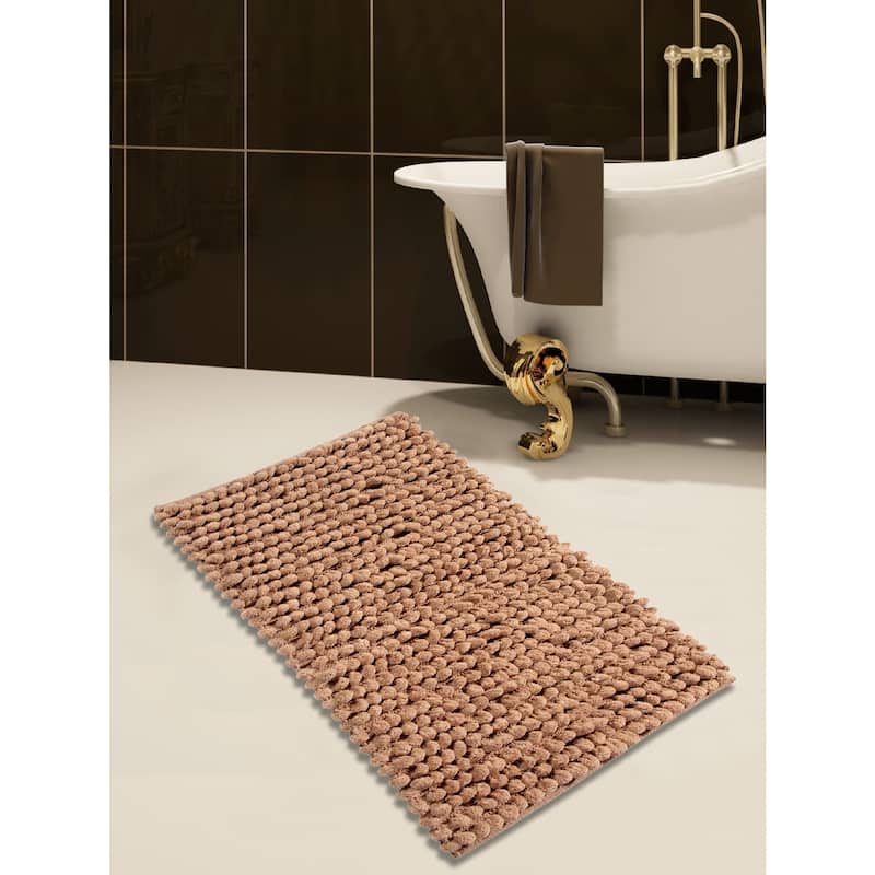 Saffron Fabs Bubbles Bath Rug