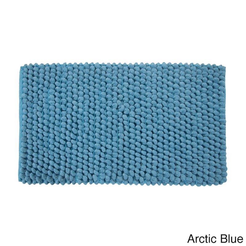 Saffron Fabs Bubbles Bath Rug - Blue - 36 x 24