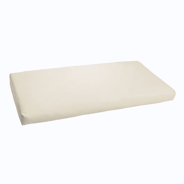 Sorra Home Sloane Ivory 60inch Indoor/ Outdoor Bristol Bench Cushion Bed Bath & Beyond 11351655