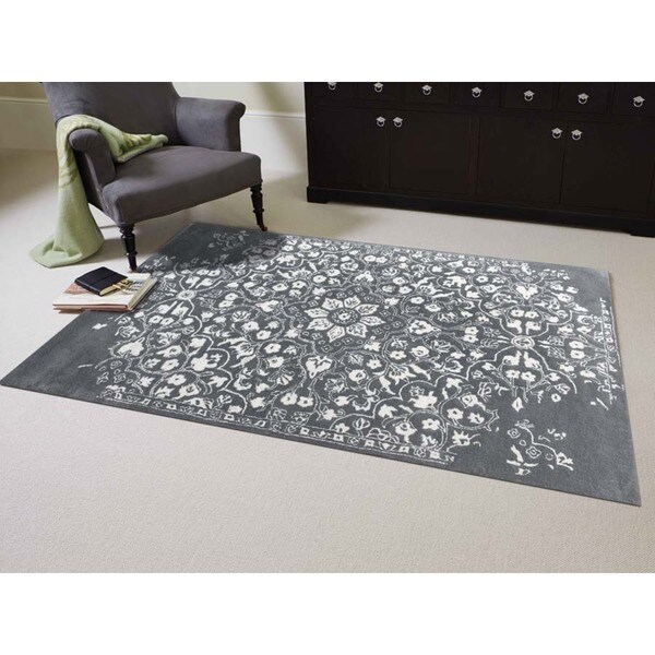 Gideon Modern Design Hand-tufted Rug (7'6 x 9'6) - 7'6" x 9'6"