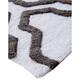 Saffron Fabs Cotton Quatrefoil Bath Rug