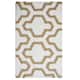 Saffron Fabs Cotton Quatrefoil Bath Rug