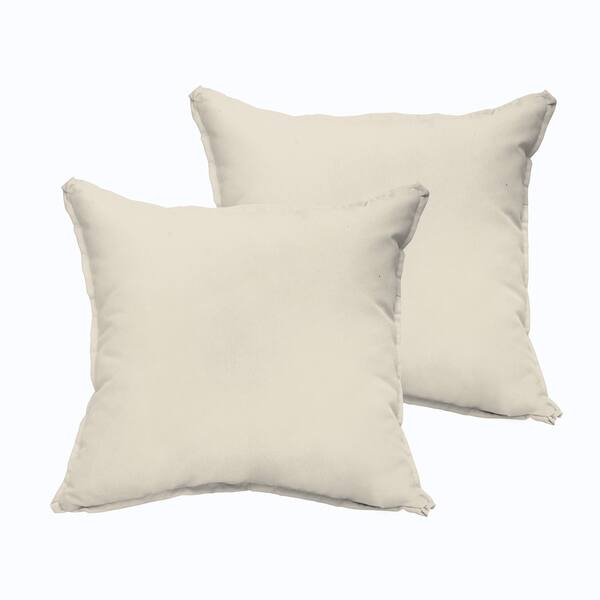 Sloane Ivory 20 x 20inch Indoor/ Outdoor Flange Edge Pillow Set Shopping The