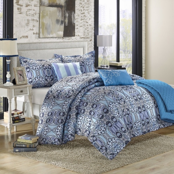 Chic Home Phoenix 10-Piece Luxury Bed-in-a-Bag Reversible Comforter Set