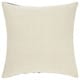 preview thumbnail 2 of 0, Nikki Chu Tribal Pattern Black/Ivory Linen Poly Fill Pillow - 22 inch