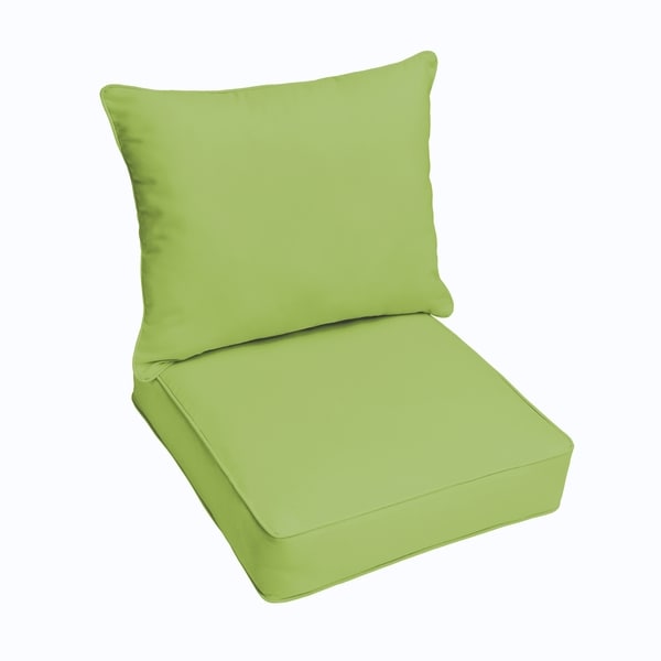 apple green outdoor chair cushions