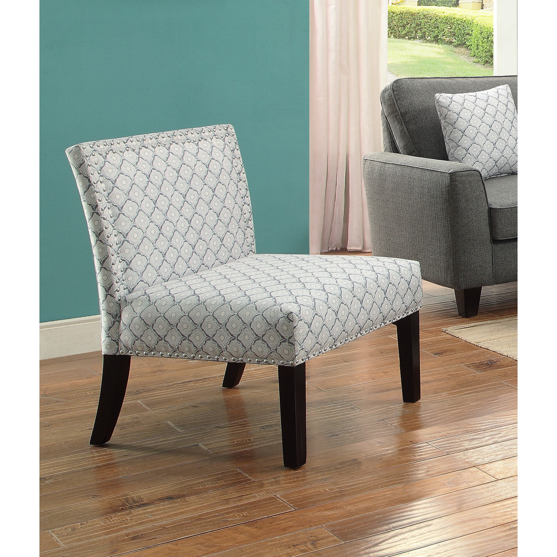 Serta RTA Everett Collection Memory Foam Accent Chair, Alexandria