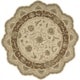 preview thumbnail 5 of 18, Nourison Heritage Hall Hand-tufted Area Rug Ivory/Tan - 8' Round - Round