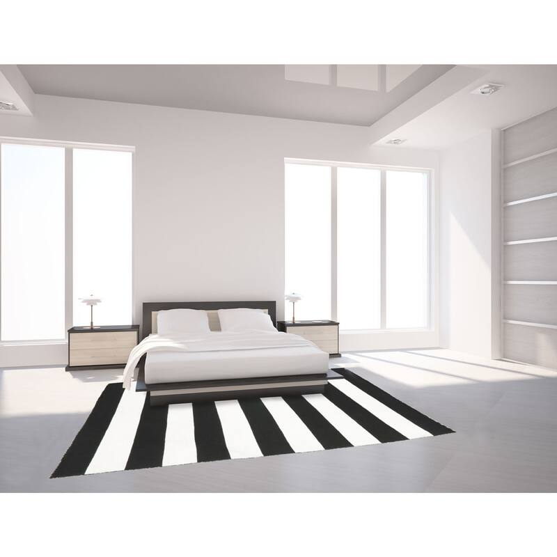 Liora Manne Sorrento Rugby Stripe Indoor/Outdoor Rug
