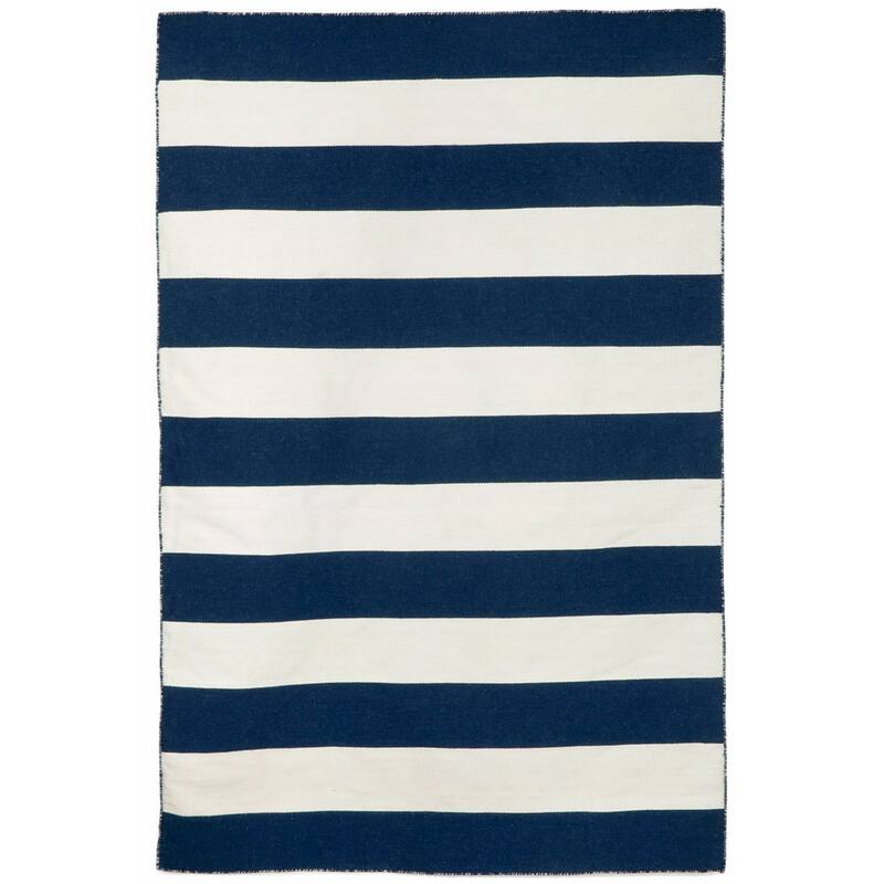Liora Manne Sorrento Rugby Stripe Indoor/Outdoor Rug