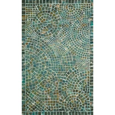 Liora Manne Visions V Arch Tile Indoor/Outdoor Rug
