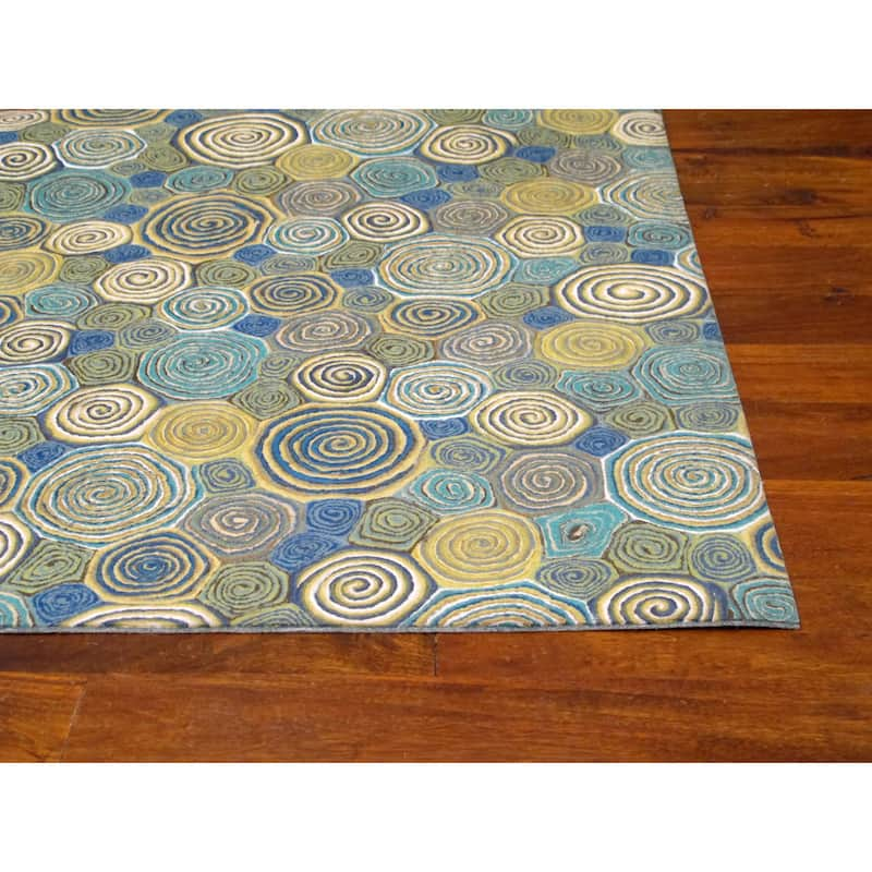 Liora Manne Visions III Giant Swirls Indoor/Outdoor Rug