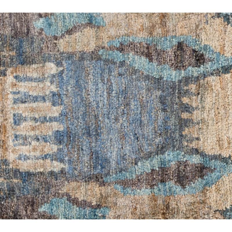 Hand-Knotted Vera Abstract Area Rug