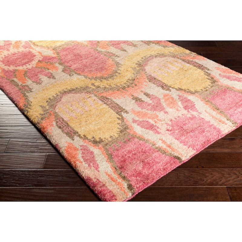 Hand-Knotted Vera Abstract Area Rug