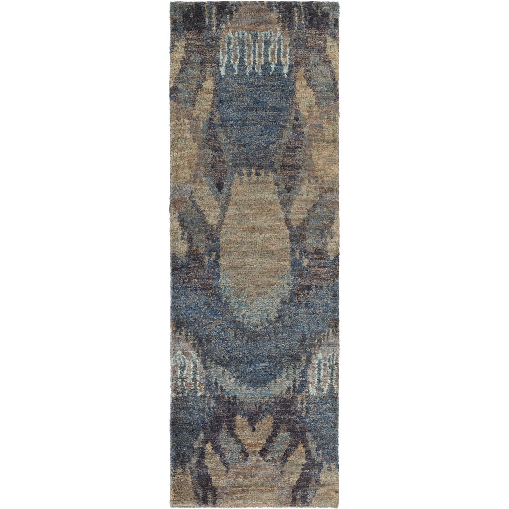 Hand-Knotted Vera Abstract Area Rug
