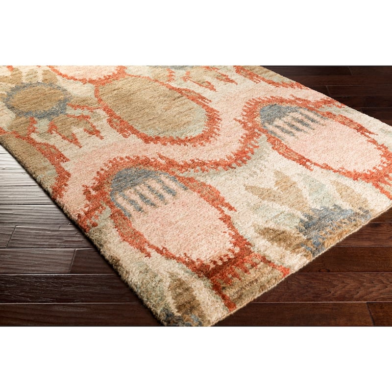 Hand-Knotted Vera Abstract Area Rug