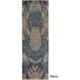 preview thumbnail 15 of 30, Hand-Knotted Vera Abstract Area Rug - 2' 6" x 8' Navy